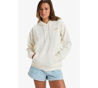 Kapuzensweatshirt ROXY "SATURDAZE HOODIE", Damen, Gr. S (36), weiß (egret), Sweatware, Obermaterial: 60% Baumwolle, 40% Polyester, unifarben, normal, Sweatshirts (60820143-S) egret