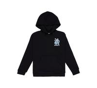 Kapuzensweatshirt ROXY "Surf Feeling Brushed", Mädchen, Gr. 10(140-148cm), grau (anthrazit), 60% Baumwolle, 40% Polyester, Sweatshirts (38396014-10) anthrazit