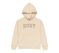 Kapuzensweatshirt ROXY "Surf Feeling Brushed Vt", Mädchen, Gr. 4(101-108cm), parchment, Obermaterial: 60% Baumwolle, 40% Polyester., Sweatshirts (41702010-4) parchment