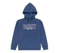 Kapuzensweatshirt ROXY "Surf Feeling Brushed Vt", Mädchen, Gr. 6(115-120cm), vintage indigo, Obermaterial: 60% Baumwolle, 40% Polyester., Sweatshirts (27311459-6) vintage indigo