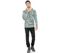 1/2 Zip Grobstrick Future Kapuzen-Pullover XL