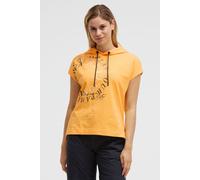 Kapuzensweatshirt SOCCX, Damen, Gr. XXL, fresh mango, Sweatware, Material: 100% Baumwolle, bedruckt, regular fit normal, Rundhals, eingesetzt gerader Abschluss, Sweatshirts, mit überschnittener Schult