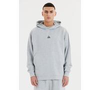 Kapuzensweatshirt SOS "Bovec", Herren, Gr. XXL, grau (hellgrau), 100% Baumwolle, bedruckt, normal, ohne Ausschnitt, Sweatshirts, aus reiner Bio-Baumwolle (31596560-XXL) hellgrau