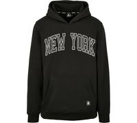 Kapuzensweatshirt STARTER BLACK LABEL "Starter Black Label Herren Starter New York Hoody", Herren, Gr. XS, schwarz, 80% Baumwolle, 20% Polyester, unifarben, Sweatshirts (42096805-XS) schwarz