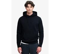Kapuzensweatshirt SUPERDRY "ESSENTIAL SDCO LOGO HOOD", Herren, Gr. L, schwarz navy, angeraute Sweatware, Obermaterial: 60% Baumwolle, 40% Polyester, bedruckt, regular fit normal, Rundhals, Rippbündche