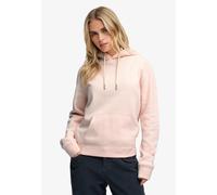 Kapuzensweatshirt SUPERDRY "SIGNATURE EMB HOOD", Damen, Gr. XS, rosa (rose blush pink), Sweatware, Obermaterial: 60% Baumwolle, 40% Polyester, unifarben, relaxed fit normal, Rundhals, Sweatshirts, Bau
