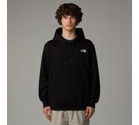 Kapuzensweatshirt THE NORTH FACE "Essential Kapuzenpulli für Herren", Herren, Gr. L, schwarz (tnf schwarz), Obermaterial: 68% Baumwolle, 32% Polyester, Sweatshirts, sportlicher Stil, mit Kapuze, mit K