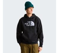 Kapuzensweatshirt THE NORTH FACE "M TNF ESSENTIAL DREW PEAK REGULAR HOODIE", Herren, Gr. M, schwarz (tnf schwarz), angeraute Sweatware, Obermaterial: 52% Baumwolle, 48% Polyester, normal, Rundhals, an