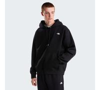 Kapuzensweatshirt THE NORTH FACE "M TNF ESSENTIAL SIMPLE DOME RELAXED HOODIE", Herren, Gr. L, tnf schwarz, angeraute Sweatware, Obermaterial: 52% Baumwolle, 48% Polyester, normal, Rundhals, angesetzte