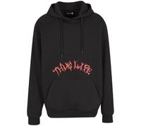 Kapuzensweatshirt THUG LIFE "Thug Life Thug Life Ink Hoodies", Herren, Gr. L, schwarz, 80% Baumwolle, 20% Polyester, Rundhals, Sweatshirts (46058654-L) schwarz