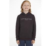 Tommy Hilfiger Kinder Unisex Hoodie Essential mit Kapuze Schwarz 16 Jahre