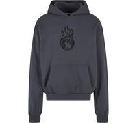 Kapuzensweatshirt "Upscale by Mister Tee Herren", Herren, Gr. S, schwarzgrau, 100% Baumwolle, UPSCALE BY MISTER TEE, bedruckt, Sweatshirts (28798626-S) schwarzgrau