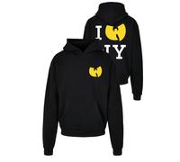 Kapuzensweatshirt "Upscale by Mister Tee Herren WU Tang Loves NY Hoody", Herren, Gr. S, schwarz, 100% Baumwolle, UPSCALE BY MISTER TEE, unifarben, Sweatshirts Kapuzensweatshirt (35899818-S)