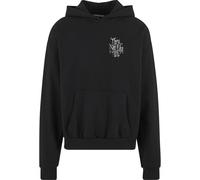 Kapuzensweatshirt "Upscale by Mister Tee Not Like Us Oversize Hoody", Herren, Gr. L, schwarz, 100% Baumwolle, UPSCALE BY MISTER TEE, bedruckt, Rundhals, Sweatshirts (63075245-L) schwarz