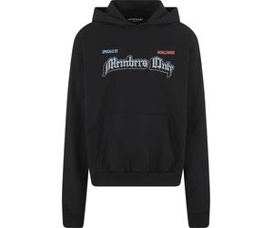 Kapuzensweatshirt "Upscale by Mister Tee Only Members Oversize Hoody", Herren, Gr. L, schwarz, 100% Baumwolle, UPSCALE BY MISTER TEE, bedruckt, Sweatshirts (37510765-L) schwarz