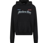 Kapuzensweatshirt "Upscale by Mister Tee Only Members Oversize Hoody", Herren, Gr. M, schwarz, 100% Baumwolle, UPSCALE BY MISTER TEE, bedruckt, Sweatshirts (37510765-M) schwarz