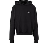 Kapuzensweatshirt "Upscale by Mister Tee Upscale Core EMB Oversize Hoody", Herren, Gr. XS, schwarz, 100% Baumwolle, UPSCALE BY MISTER TEE, bedruckt, Sweatshirts (63366029-XS) schwarz