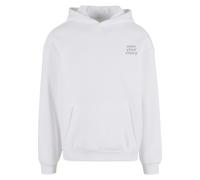 Kapuzensweatshirt "Upscale by Mister Tee Wild Stories Fluffy Hoody", Herren, Gr. L, weiß, 70% Baumwolle, 30% Polyester, UPSCALE BY MISTER TEE, bedruckt, Rundhals, Sweatshirts (99779735-L) weiß