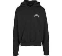 Kapuzensweatshirt "Upscale by Mister Tee Your World Oversize Hoody", Herren, Gr. XXL, schwarz, 100% Baumwolle, UPSCALE BY MISTER TEE, bedruckt, Rundhals, Sweatshirts (71050768-XXL) schwarz
