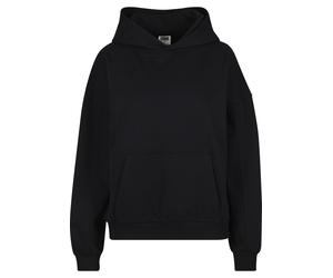 Kapuzensweatshirt URBAN CLASSICS "Urban Classics Damen Ladies Oversized Ultra Heavy Hoody", Damen, Gr. XL, schwarz, 80% Baumwolle, 20% Polyester, unifarben, Rundhals, Sweatshirts (63319909-XL) schwarz