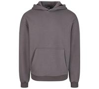 Kapuzensweatshirt URBAN CLASSICS "Urban Classics Fluffy Hoody", Herren, Gr. 4XL, magnet, 70% Baumwolle, 30% Polyester, unifarben, Sweatshirts (30120205-4XL) magnet