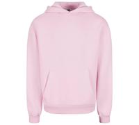 Kapuzensweatshirt URBAN CLASSICS "Urban Classics Fluffy Hoody", Herren, Gr. 5XL, softpink, 70% Baumwolle, 30% Polyester, unifarben, Sweatshirts (19060824-5XL) softpink