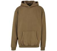 Urban Classics Acid Washed Hoody Männer Kapuzenpullover Oliv L