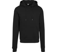 Urban Classics Kapuzenpullover Basic Terry – Herren, Regular Fit, Kängurutasche – Schwarz M