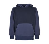 Kapuzenpullover URBAN CLASSICS "Urban Classics Herren Boys 2-Tone Fake Raglan Hoody", Jungen, Gr. 110/116, midnightnavy, dunkelblau, 65% Baumwolle, 35% Polyester, mehrfarbig, loose fit, ohne Ausschnit