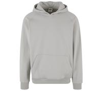 Kapuzensweatshirt URBAN CLASSICS "Urban Classics Herren Cosy Raglan Hoody", Herren, Gr. L, grau (lightasphalt), 95% Baumwolle, 5% Elasthan, unifarben, Rundhals, Sweatshirts (58738135-L) lightasphalt
