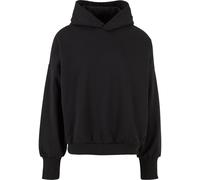 Kapuzensweatshirt URBAN CLASSICS "Urban Classics Herren High Low Hoody", Herren, Gr. L, schwarz, 100% Baumwolle, bedruckt, Sweatshirts Kapuzensweatshirt (27984028-L)