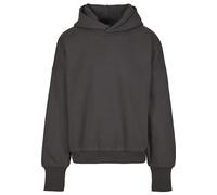 Kapuzensweatshirt URBAN CLASSICS "Urban Classics Herren High Low Hoody", Herren, Gr. M, schwarzshadow, 100% Baumwolle, bedruckt, Sweatshirts (45205112-M) schwarzshadow