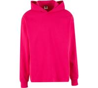 Kapuzensweatshirt URBAN CLASSICS "Urban Classics Herren Organic Loose Hoody" Gr. L, pink (hibiskuspink), Herren, 100% Baumwolle, Sweatshirts (41269550-L) hibiskuspink
