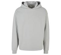 Kapuzensweatshirt URBAN CLASSICS "Urban Classics Herren Organic Loose Hoody", Herren, Gr. M, lightasphalt, 100% Baumwolle, unifarben, Sweatshirts (97681407-M) lightasphalt
