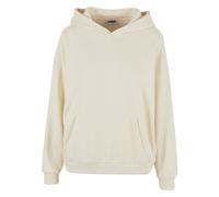 Kapuzensweatshirt URBAN CLASSICS "Urban Classics Ladies Light Terry Oversized Hoodie", Damen, Gr. S, sandweiß, 70% Baumwolle, 30% Polyester, unifarben, oversize, ohne Ausschnitt, Sweatshirts (83044550