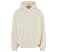 Kapuzensweatshirt URBAN CLASSICS "Urban Classics Oversized Teddy Hoody", Herren, Gr. XL, sandweiß, 100% Polyester, unifarben, Sweatshirts (20048426-XL) sandweiß