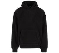 Urban Classics Herren Kapuzenpullover Oversized Teddy Hoody, lässiger Männer Kapuzenpullover aus weichem Teddyfell, Oversize Fit