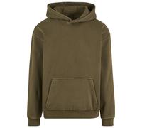 Kapuzensweatshirt URBAN CLASSICS "Urban Classics Vintage Heavy Hoodie", Herren, Gr. 3XL, warmkhaki, 70% Baumwolle, 30% Polyester, unifarben, Sweatshirts (56950045-XXXL) warmkhaki