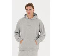 Kapuzensweatshirt VIRTUS "Kayce V2", Herren, Gr. L, hellgrau, meliert, 45% Polyester, 35% Baumwolle, 20% Polyester, unifarben, normal, ohne Ausschnitt, Sweatshirts, Komfort (84874602-L) hellgrau, meli