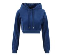 Kapuzensweatshirt VON DUTCH "Von Dutch MICHI SWEATS", Damen, Gr. L, indigo, 80% Baumwolle, 20% Polyester, Sweatshirts (18502613-L) indigo