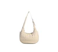KAQNTUD Dumpling Puffer Geldbörse Schultertasche für Damen Nylon gesteppt Geldbörsen Tasche Verstellbarer Schultergurt Unterarmtaschen Unterarmtasche, khaki, One Size
