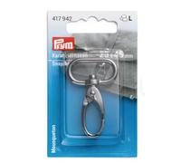 Prym 417942 25 x 45 mm Gunmetal Karabinerhaken, Zinklegierung