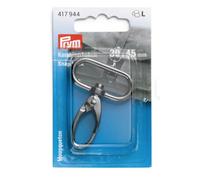 Prym 417944-1 30 x 45 mm gunmetal Karabinerhaken, Zinklegierung, 30 x 40 mm