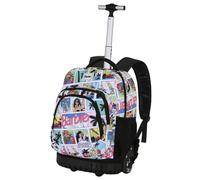 Karactermania Barbie Comic-FAN GTS Trolley-Rucksack, Mehrfarbig, 32 x 47 cm, Kapazität 30 L