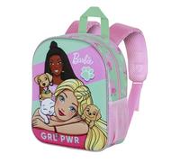 Karactermania Barbie Pets-Elite 3D Rucksack, Rosa, 25 x 30 cm, Kapazität 7 L