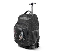 Karactermania Batman Face-Fan GTS Trolley-Rucksack, Schwarz, 32 x 47 cm, Kapazität 39 L