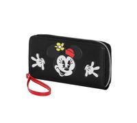 Disney Geldbörse Minnie Maus Face – Unverzichtbar – Schwarz, 19 x 10 cm