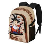 Karactermania Dragon Ball Goku Foodie-FAN Fight Rucksack 2.2, Braun, 31 x 44 cm, Kapazität 24 L