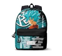 Karactermania Dragon Ball Saiyajin Blue-HS FAN Rucksack 3.0, türkis, 31 x 41 cm, Fassungsvermögen 22 L