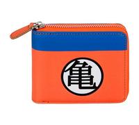 Karactermania Dragon Ball Symbol-Herren-Geldbörse Man Zip, Mehrfarbig, 12 x 10 cm